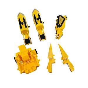 Power Rangers Super Megaforce Legendary Megazord Yellow Lot